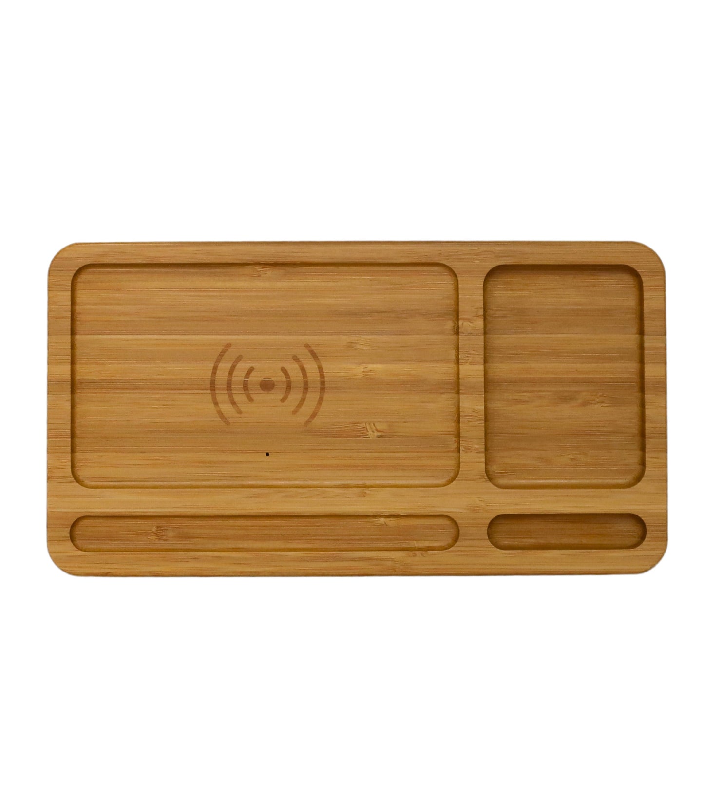Bamboo Wireless Phone Charging Valet-2