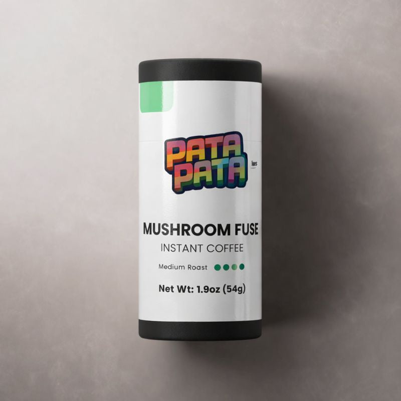 Patapata# Mushroom Fuse Instant Coffee – Smooth Medium Roast
