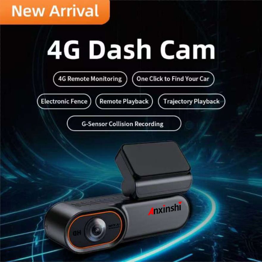 Patapata# 4G Smart Dash Cam with Remote Monitoring, GPS Tracking & Collision Detection