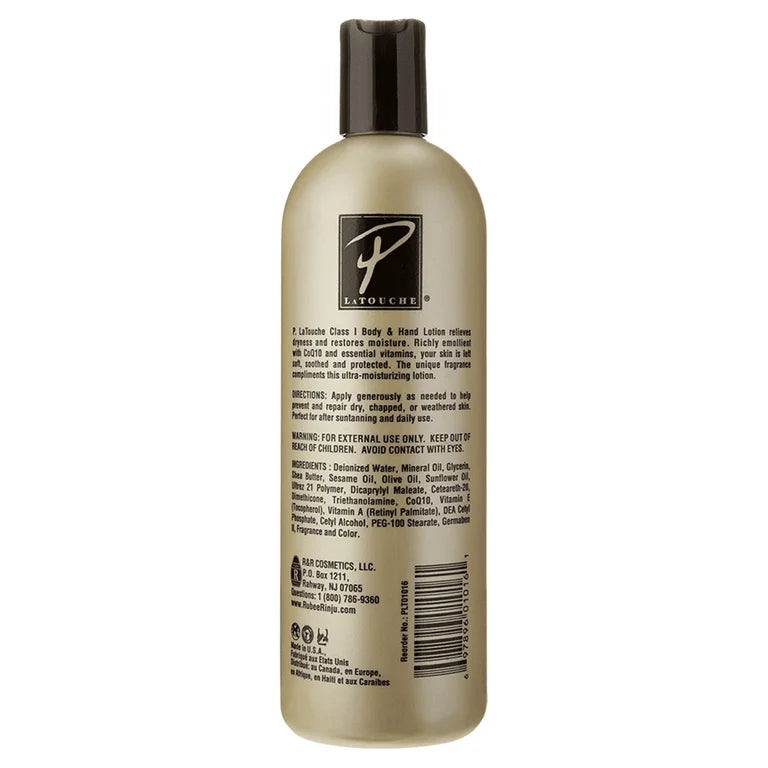 Patapata# Pierre La Touche Body & Hand Lotion – 16 oz (Deep Moisture • CoQ10 • Vitamin A & E)
