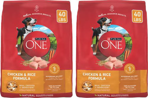 Patapata# Purina ONE Chicken & Rice Dry Dog Food (Adult)