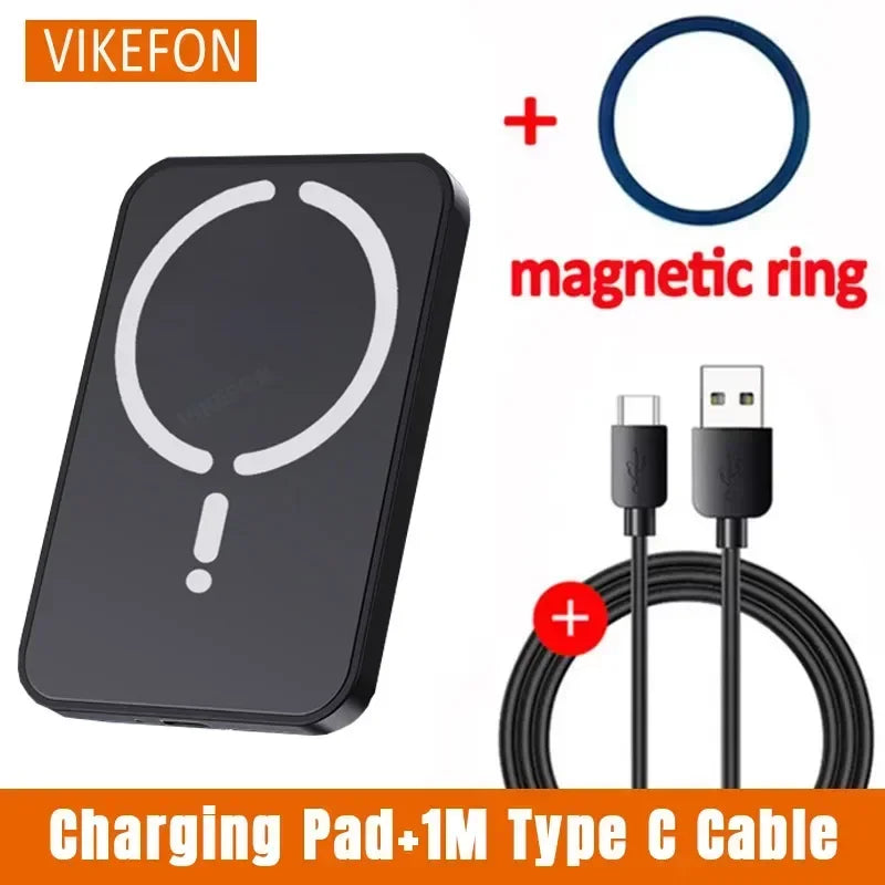 Patapata# ! 100W Magnetic Wireless Car Charger Air Outlet Phone Holder for iPhone 16 15 14 13 12 Pro Max Fast Wireless Car Charging Station