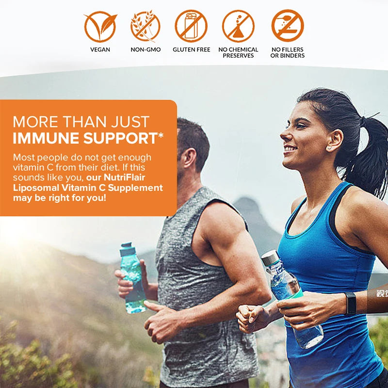 Patapata Liposomal Vitamin C Capsules – Immune Support & Cellular Health Booster | 120 High-Absorption Capsules