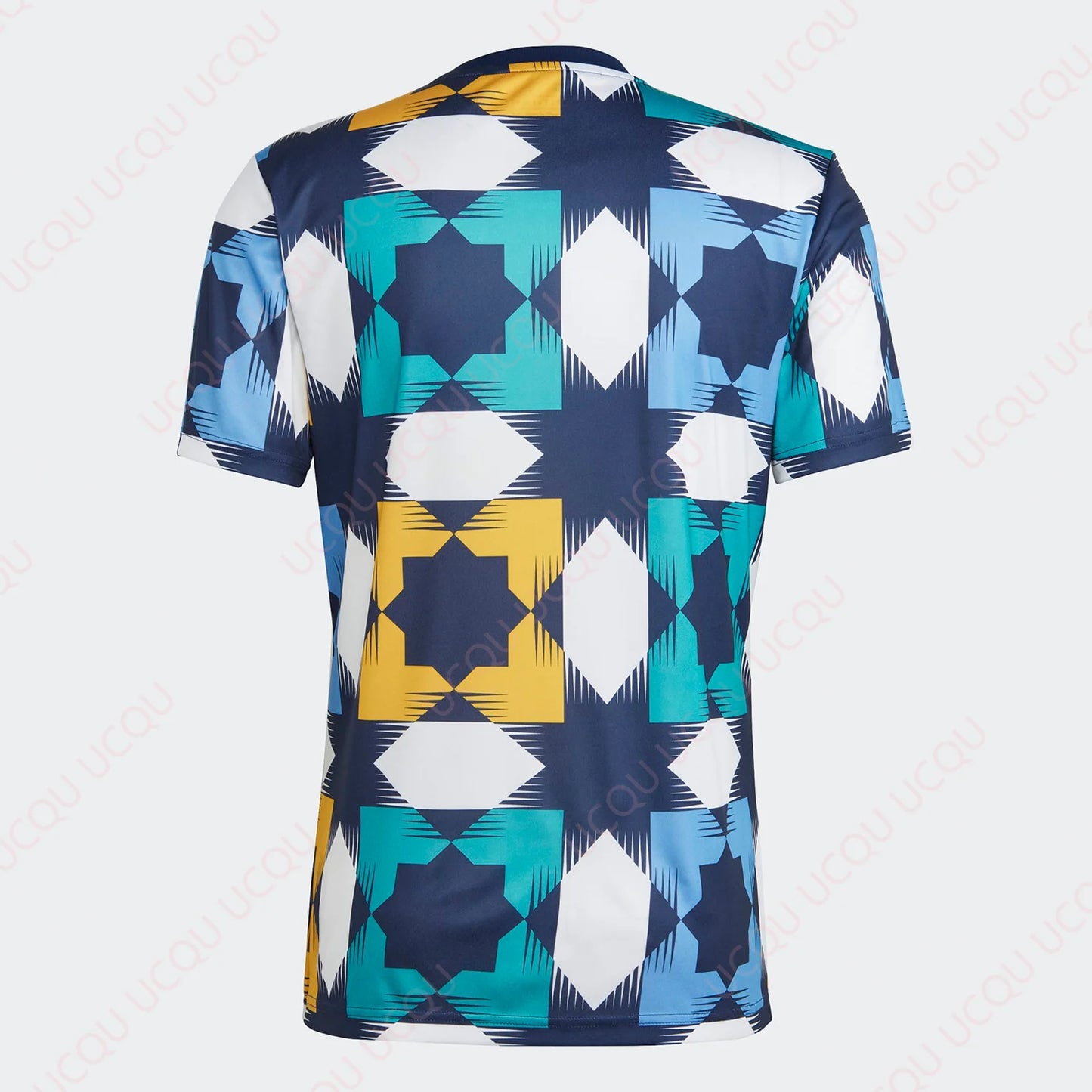 Patapata# ! Men's Soccer Algeria Pre-Match Jersey Newest Outdoor Quick Dry Jersey Summer Classic Tee Adults Loose Exercise Jersey