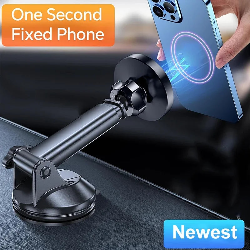 Patapata# ! UYUXIO Strong Magnetic Wireless Car Phone Charger Adapter 15W Dashboard Windshield Car Phone Holder for iPhone 16 15 14 Pro Max