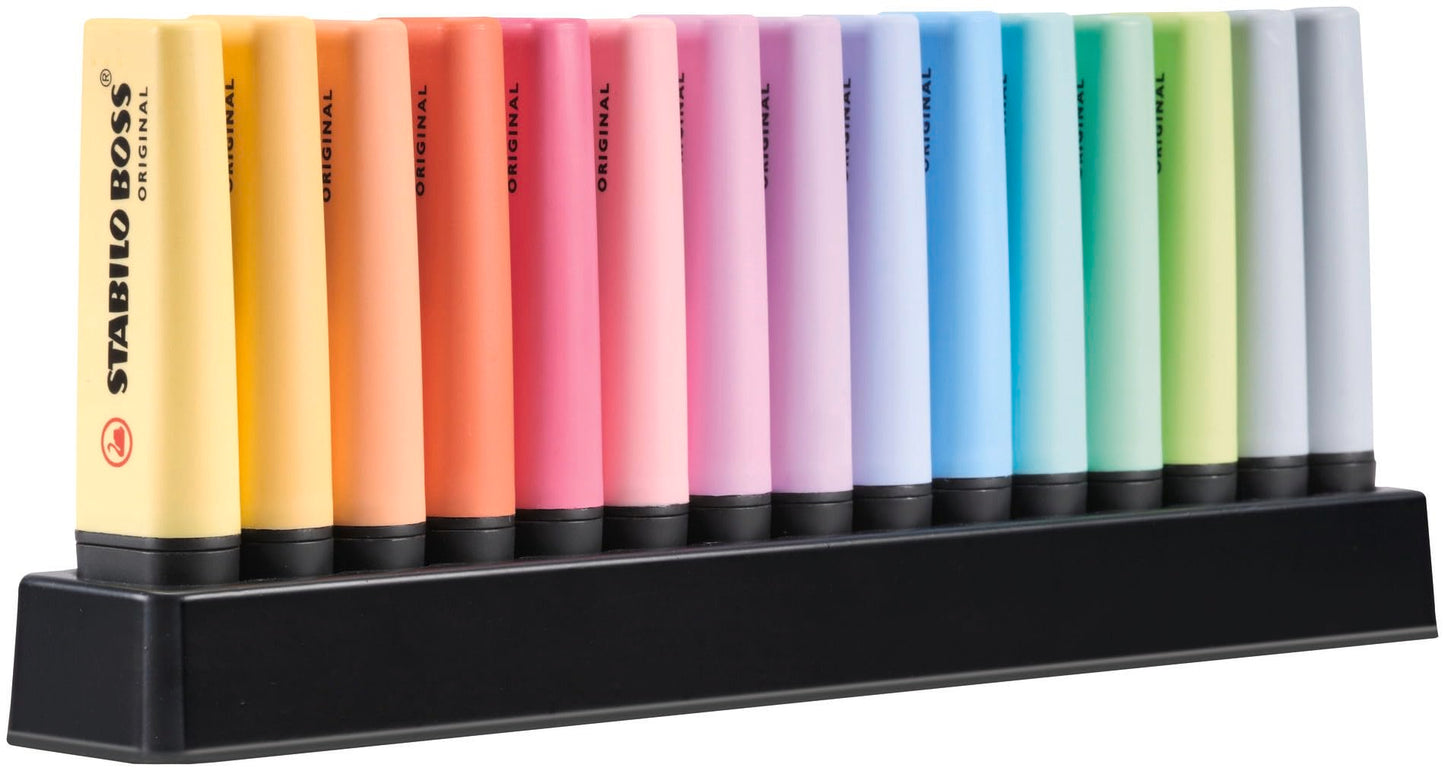 Patapata# 6 STABILO BOSS HIGHLIGHTERS, Pastel Colors