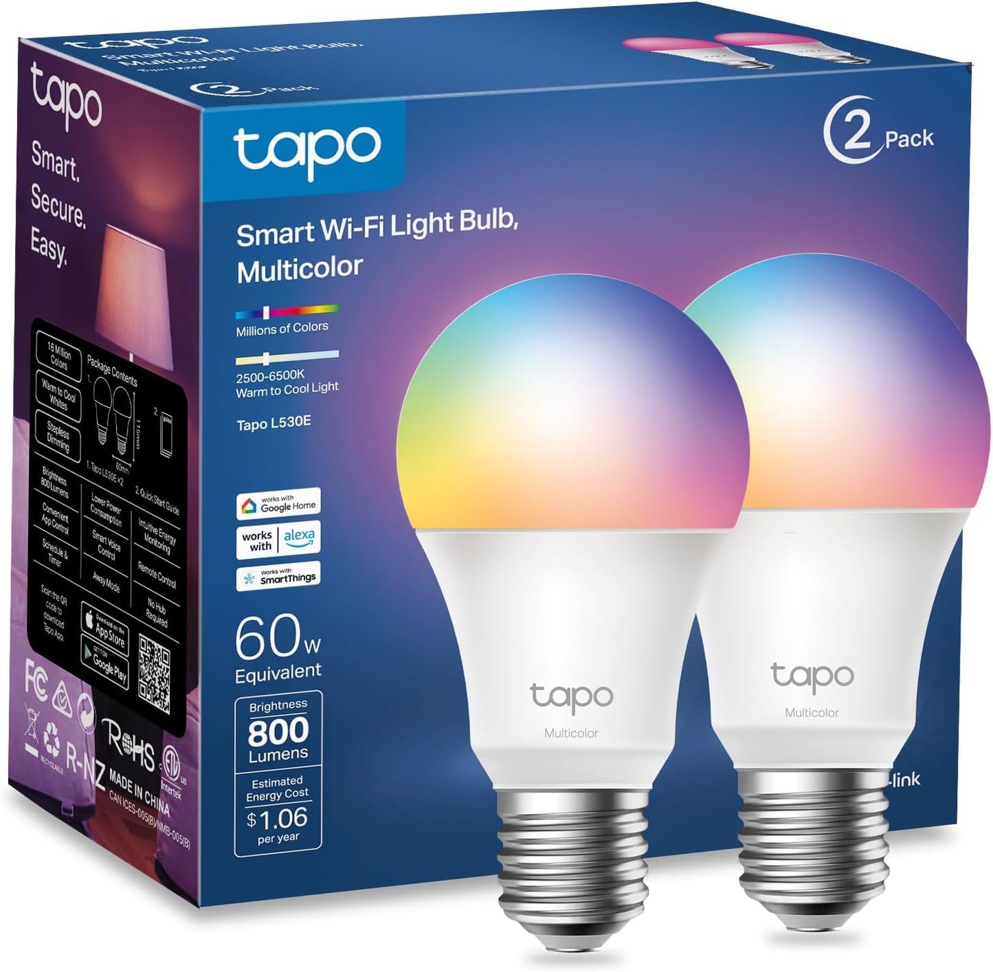 Patapata# Smart Wi-Fi LED Bulb – App-Controlled Lighting