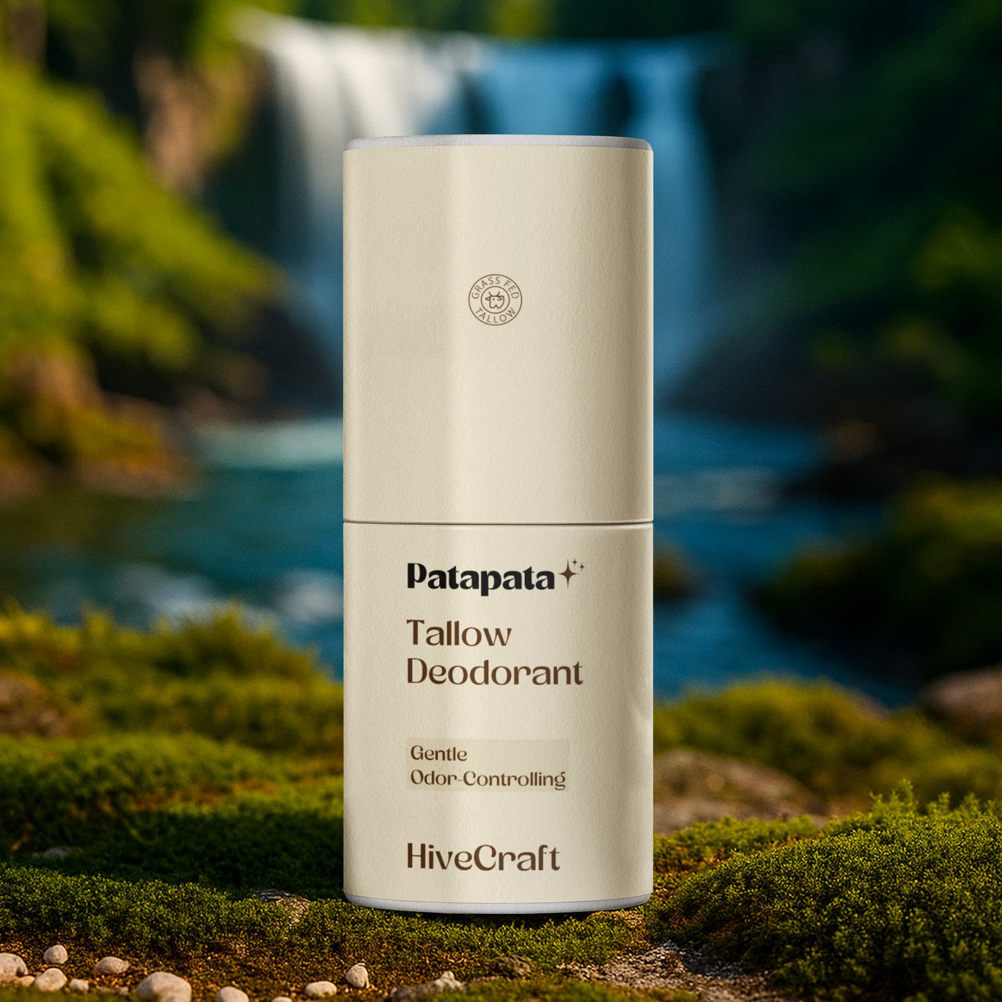 Patapata# ! Natural Tallow Deodorant Stick