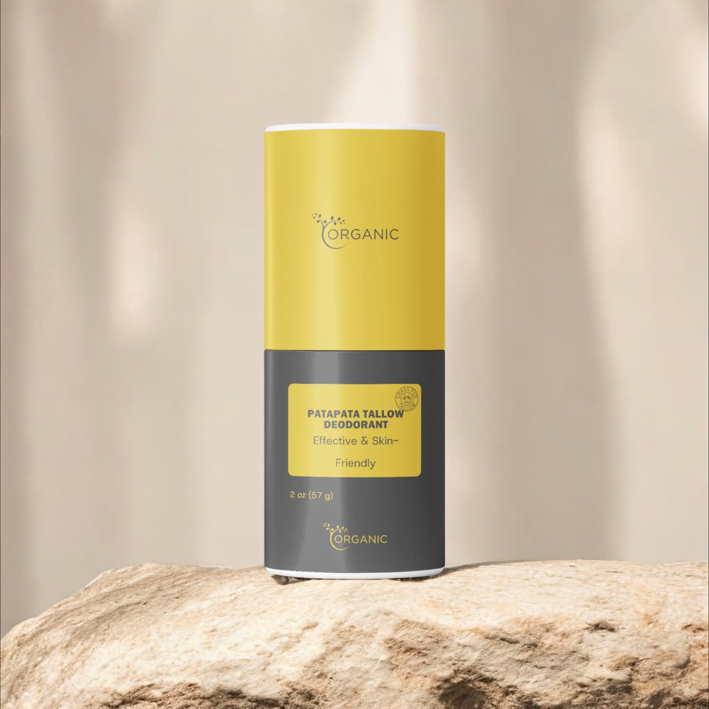 Patapata# ! Natural Tallow Deodorant Stick