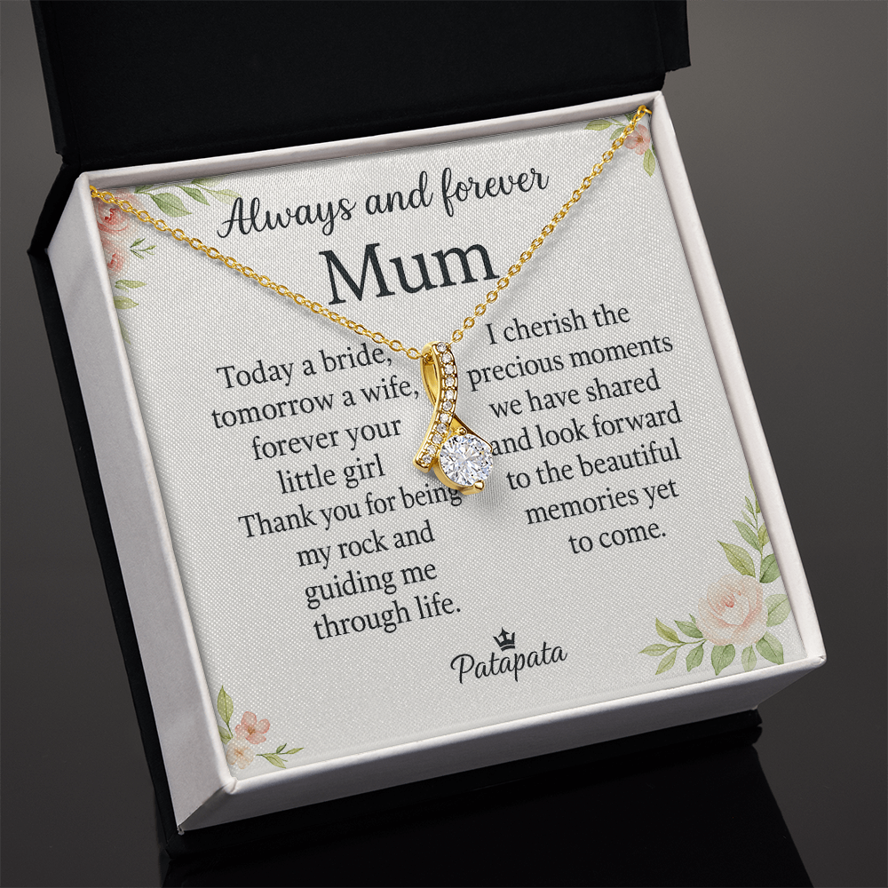 Patapata# Alluring Beauty Necklace ( Yellow & White Gold Variants )2