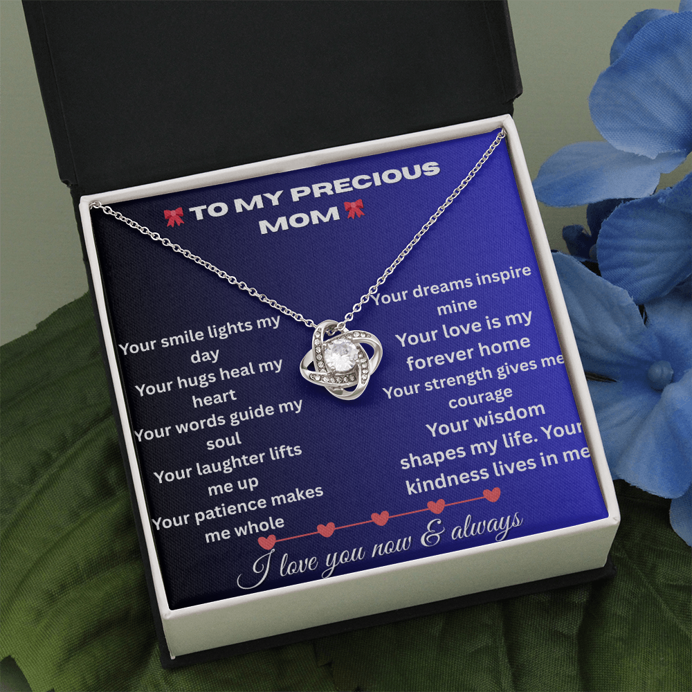 Patapata# ! Love Knot Necklace (Yellow & White Gold Variants )8