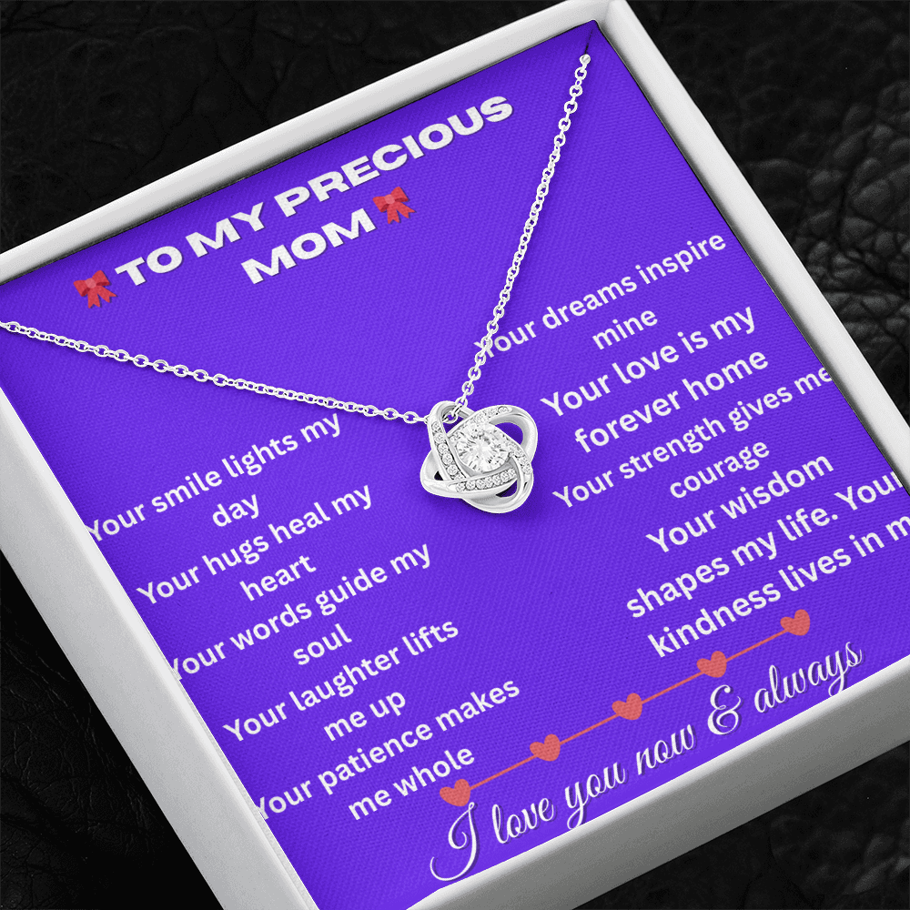 Patapata# ! Love Knot Necklace (Yellow & White Gold Variants )7