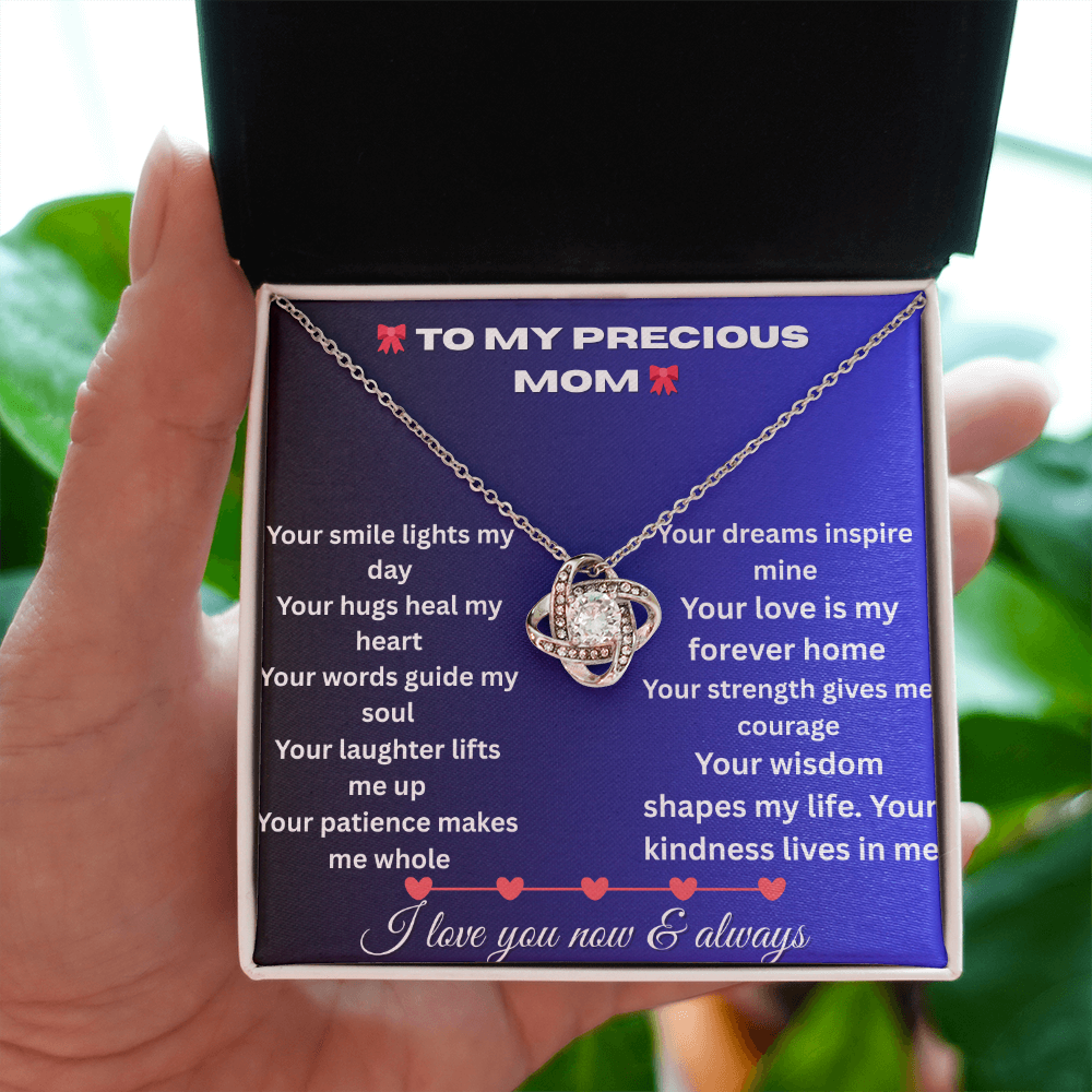 Patapata# ! Love Knot Necklace (Yellow & White Gold Variants )8