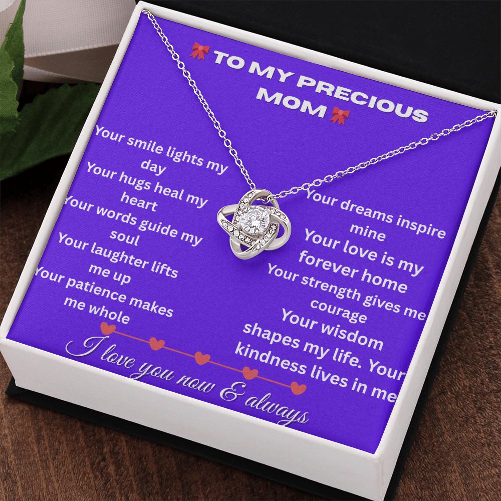 Patapata# ! Love Knot Necklace (Yellow & White Gold Variants )7