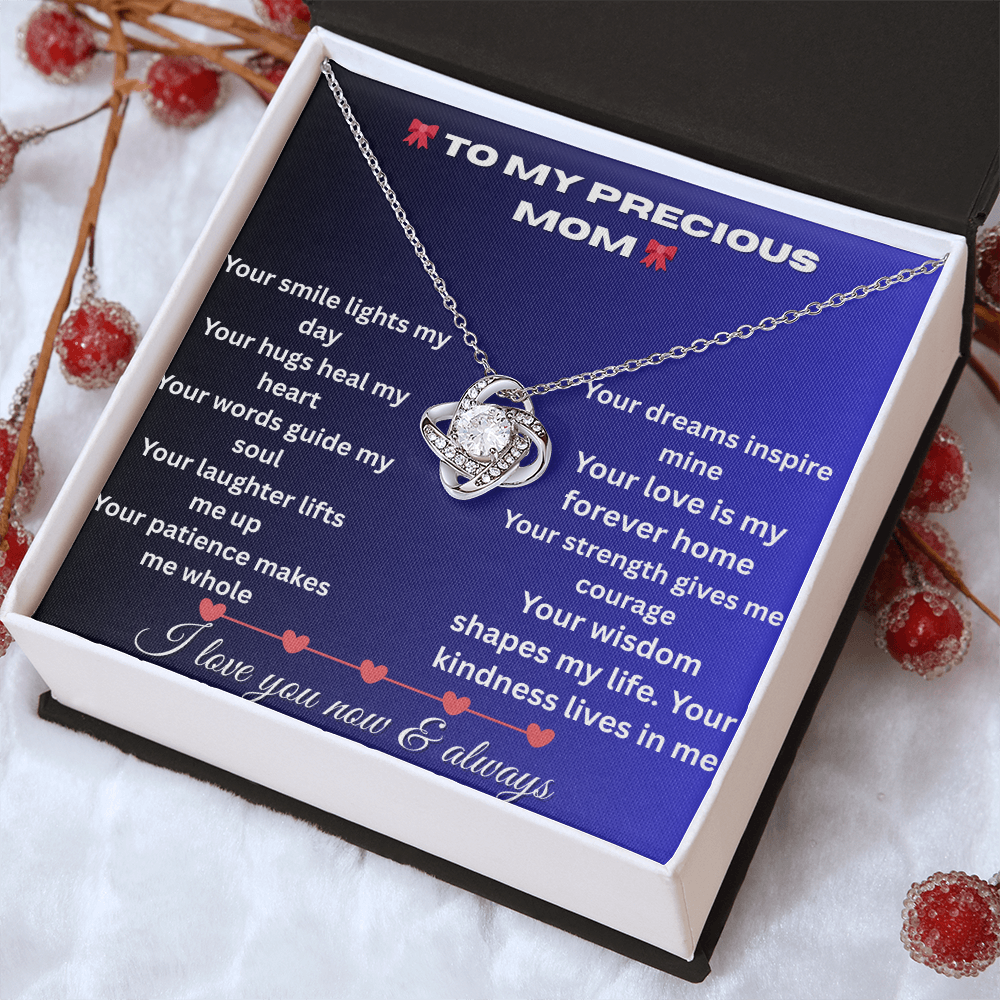 Patapata# ! Love Knot Necklace (Yellow & White Gold Variants )8