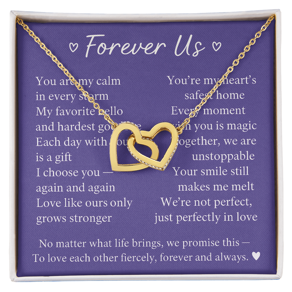 Patapata Interlocking Hearts Necklace (Yellow & White Gold Variants)1