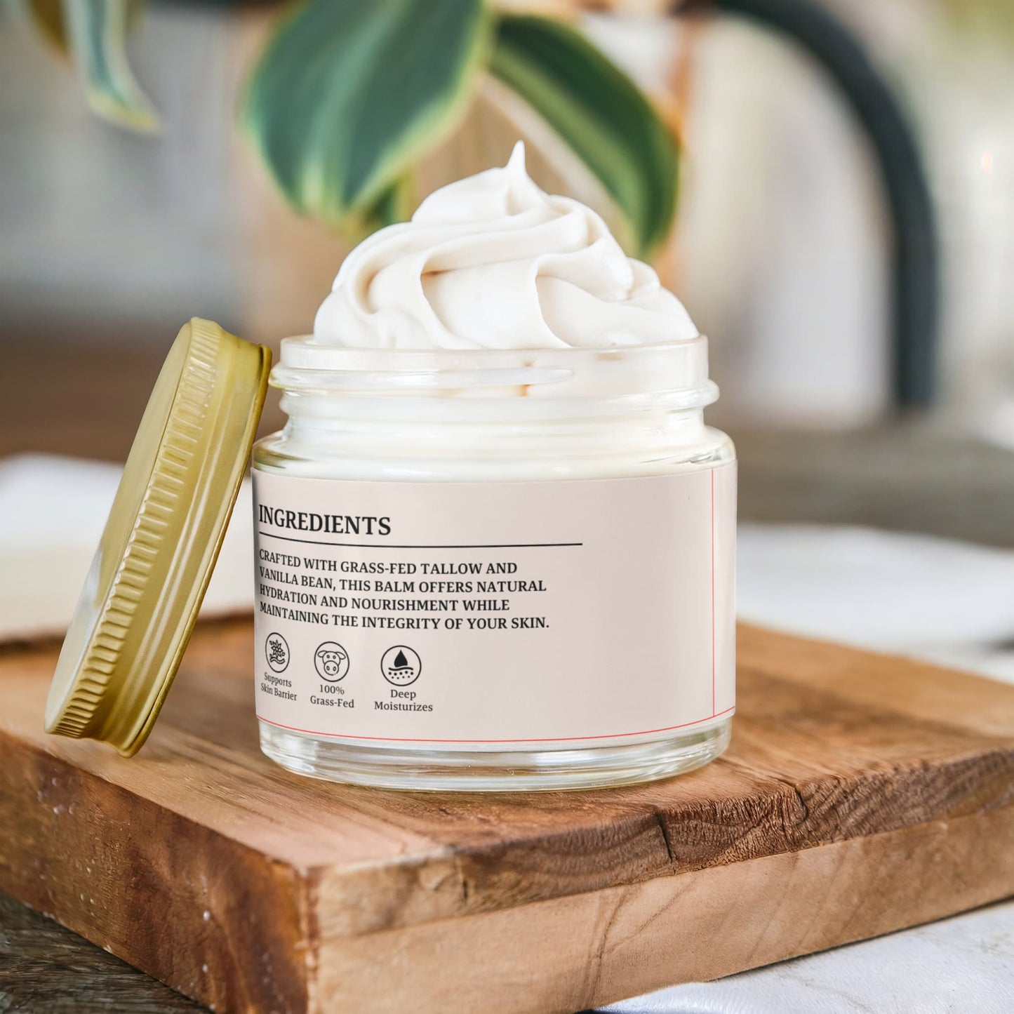 Patapata# ! Whipped Grass-Fed Tallow Balm with Vanilla Bean