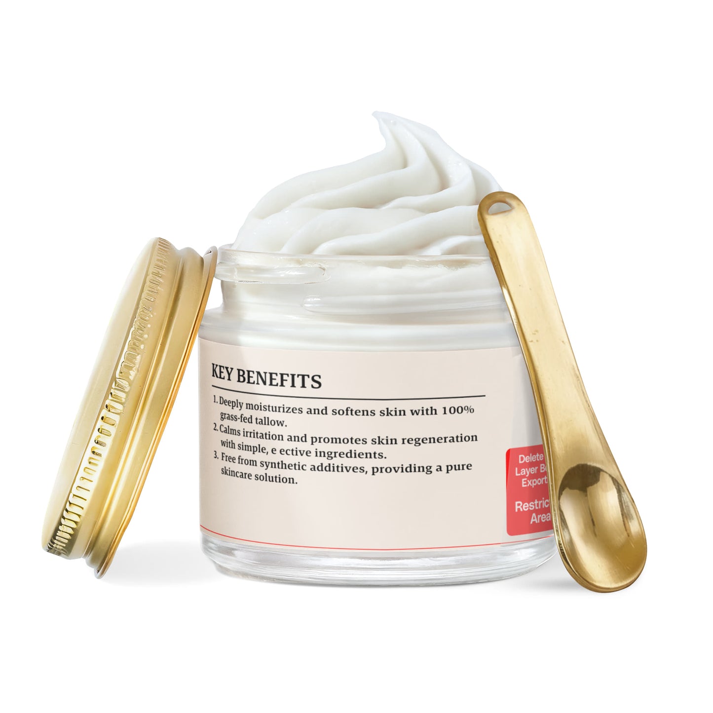 Patapata# ! Whipped Grass-Fed Tallow Balm with Vanilla Bean