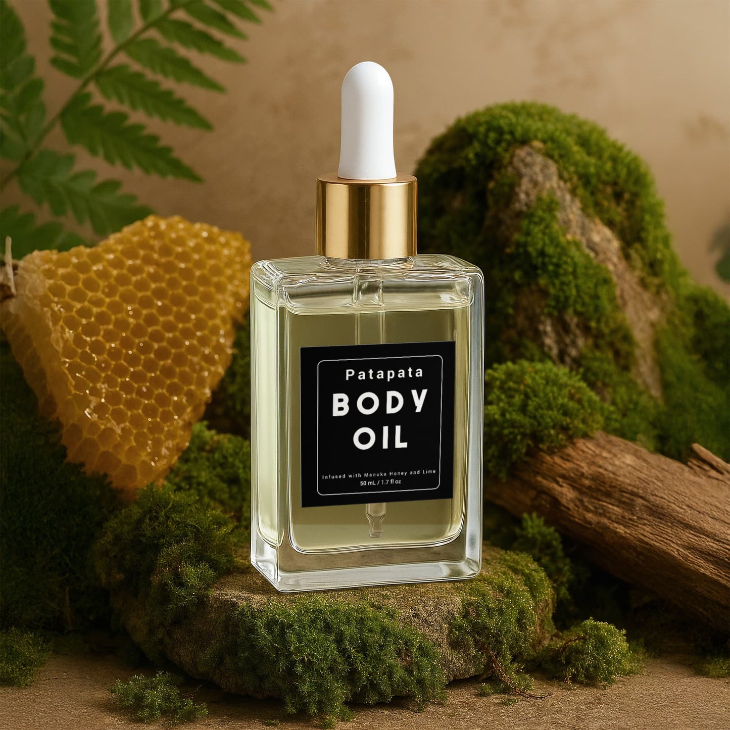 Patapata# ! Manuka Honey Sea Moss Post-Shave Oil