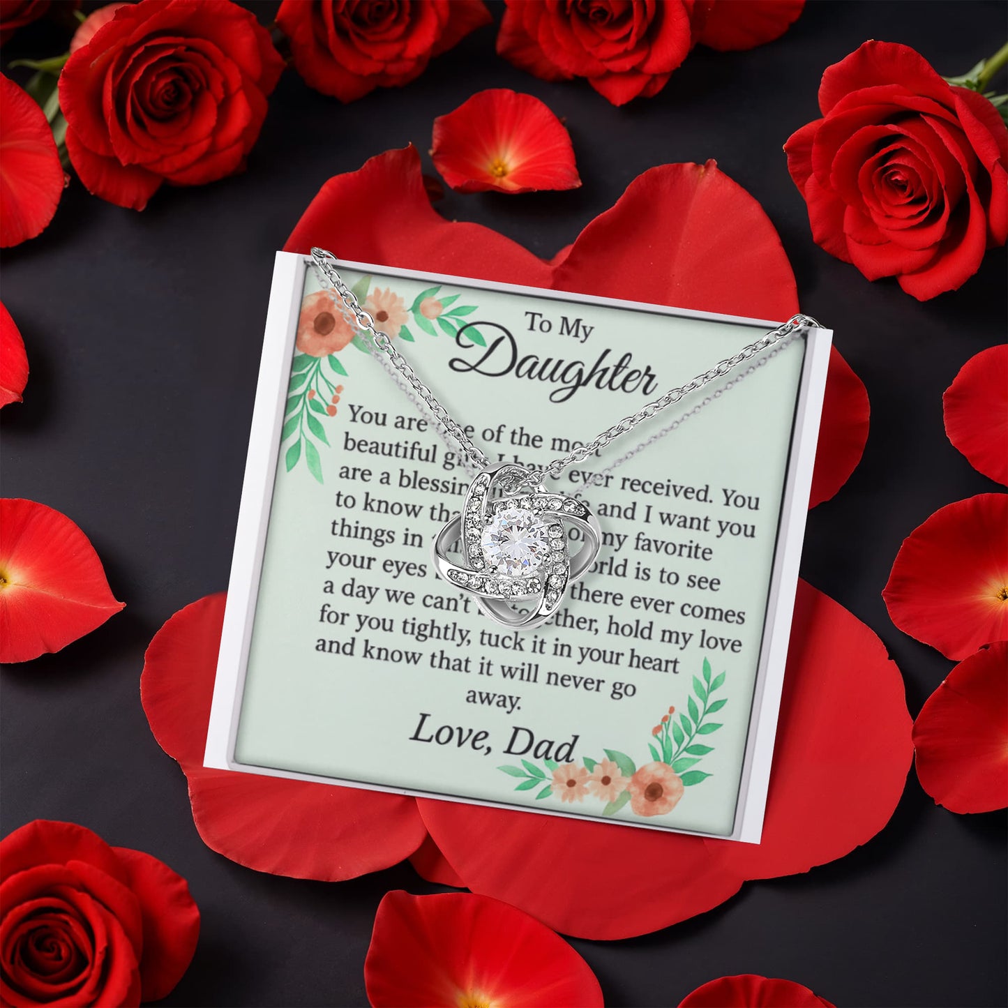 Patapata# ! Love Knot with Rotating Rose Gift Box 2