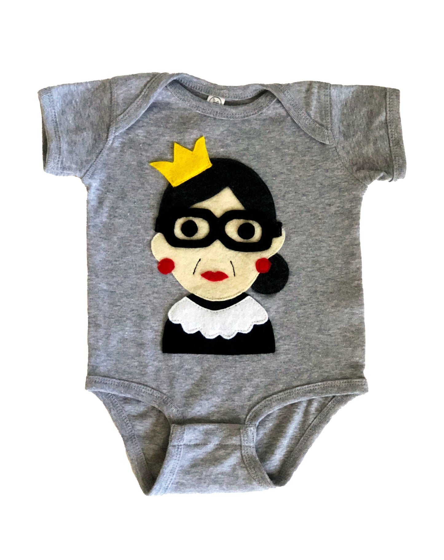 Patapata# RBG - Infant Bodysuit - Gray