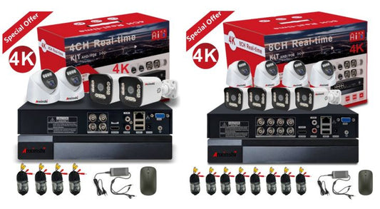 Patapata# 4K Ultra HD CCTV Security Camera System – Complete Home & Business Surveillance Kit