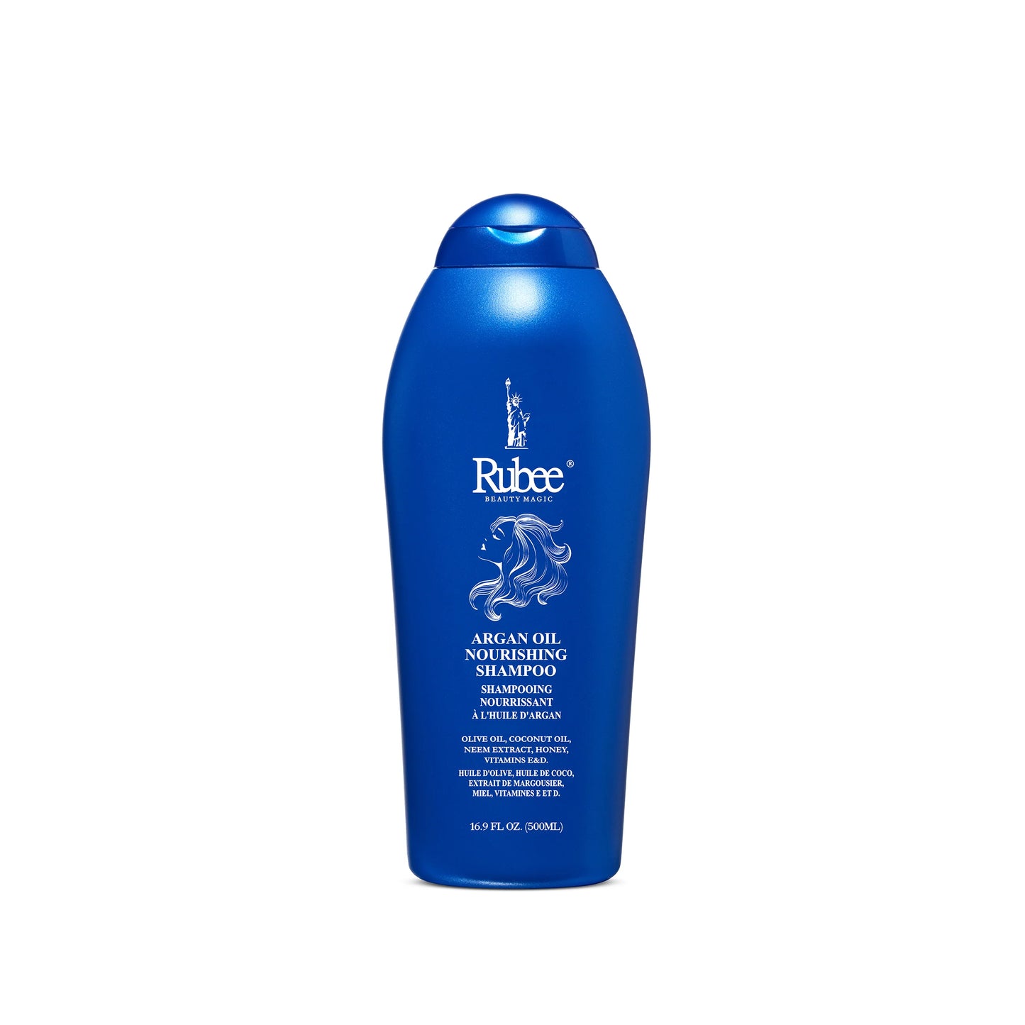 Patapata# Rubee Argan Oil Nourishing Shampoo – Deep Cleanse & Shine Care (16.9 oz)