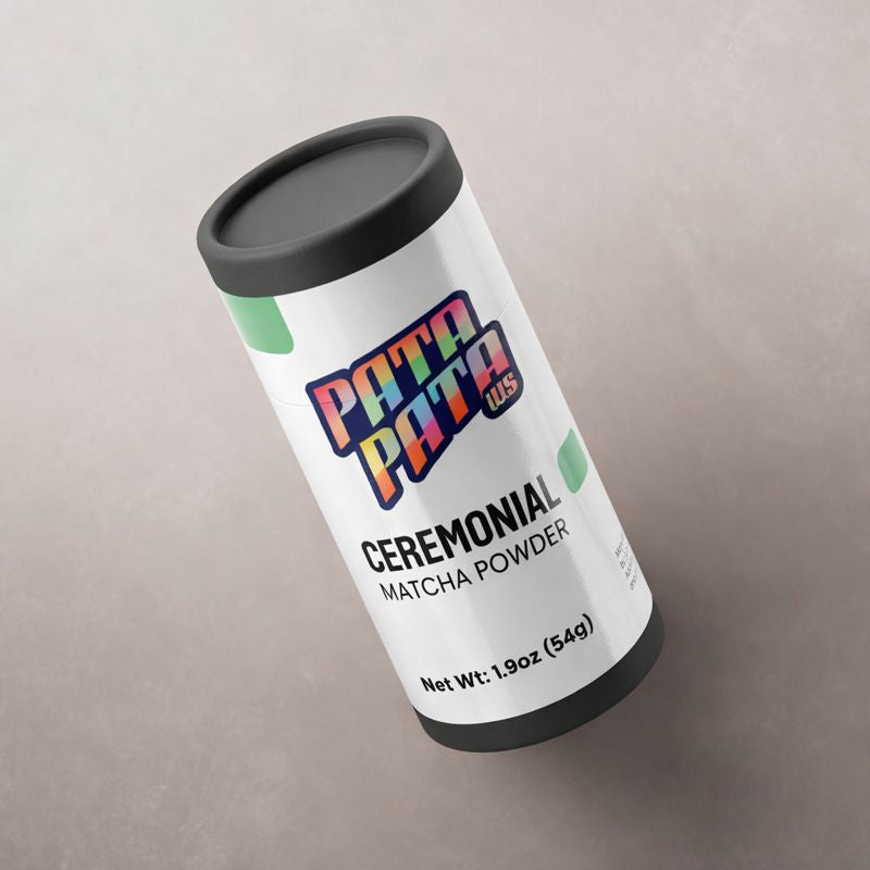 Patapata Ceremonial Matcha Powder (1.9oz / 54g) – Premium Green Tea Superfood