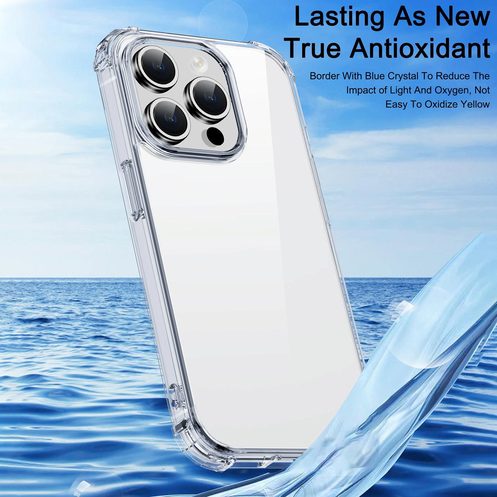 NNEIDS Crystal Clear Shockproof Phone Case For Iphone 15 By Ipaky-3