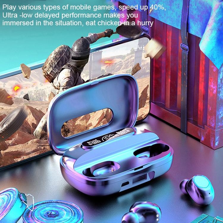 NNEIDS Black True Wireless Bluetooth Earbuds-4