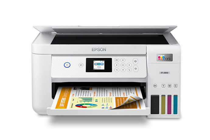 Patapata# Epson EcoTank ET-2850 Wireless All-in-One Printer – Cartridge-Free, Cost-Saving Printing