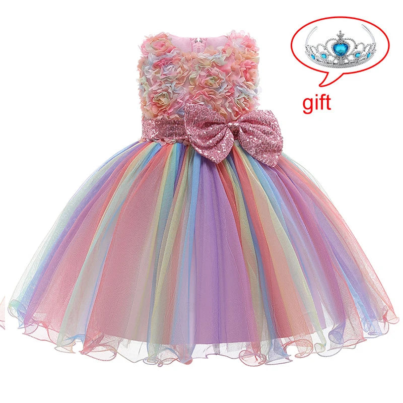 Patapata# Girls Princess Party Dress – Birthday & Evening Wear