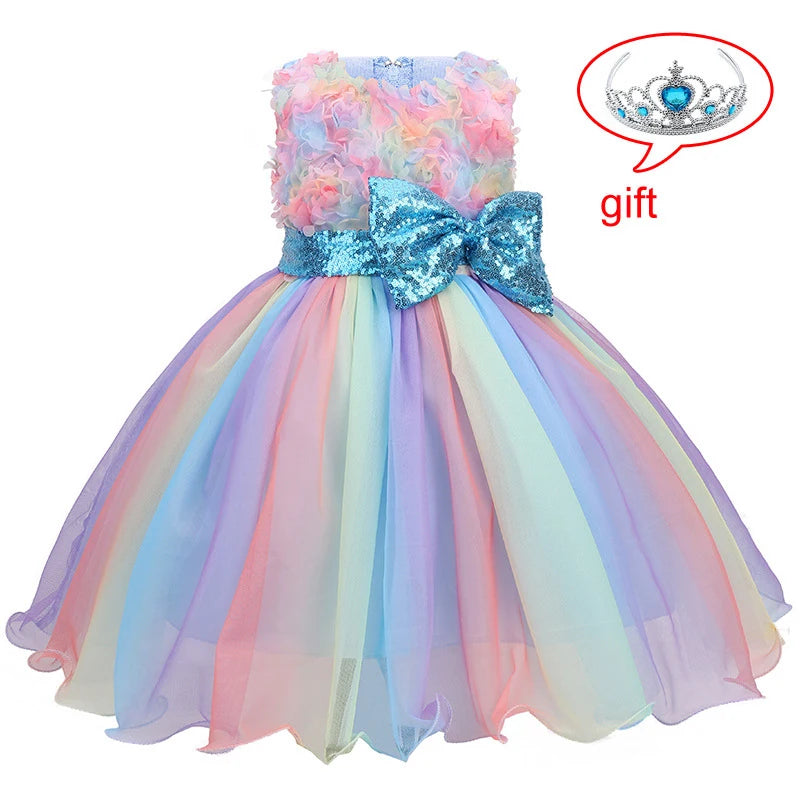 Patapata# Girls Princess Party Dress – Birthday & Evening Wear