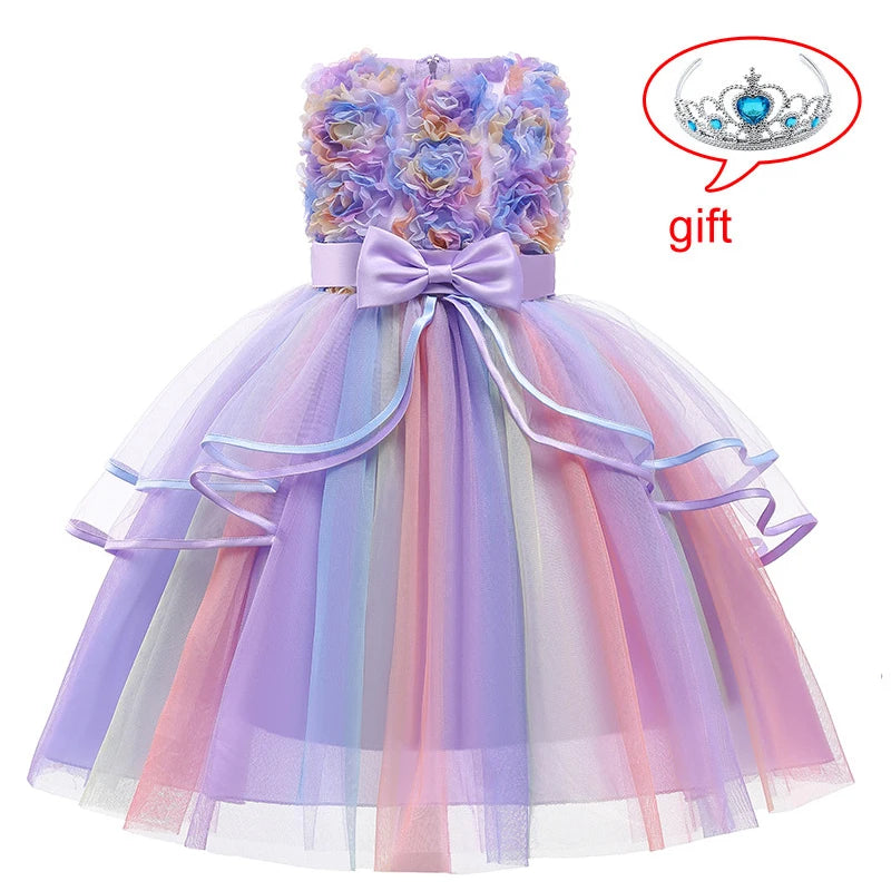 Patapata# Girls Princess Party Dress – Birthday & Evening Wear