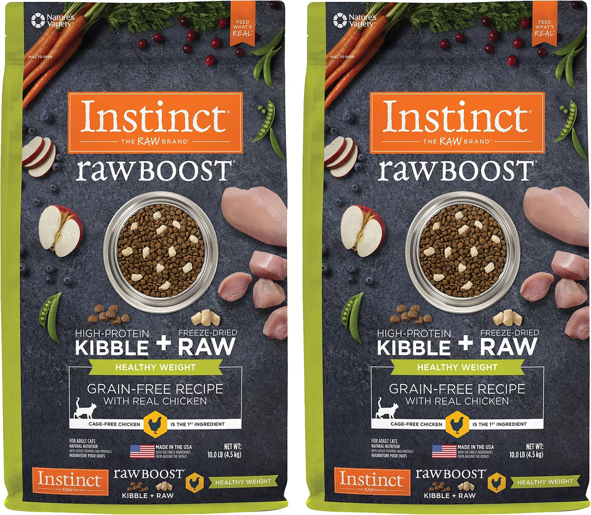 Patapata# Instinct Raw Boost Grain-Free Dry Cat Food