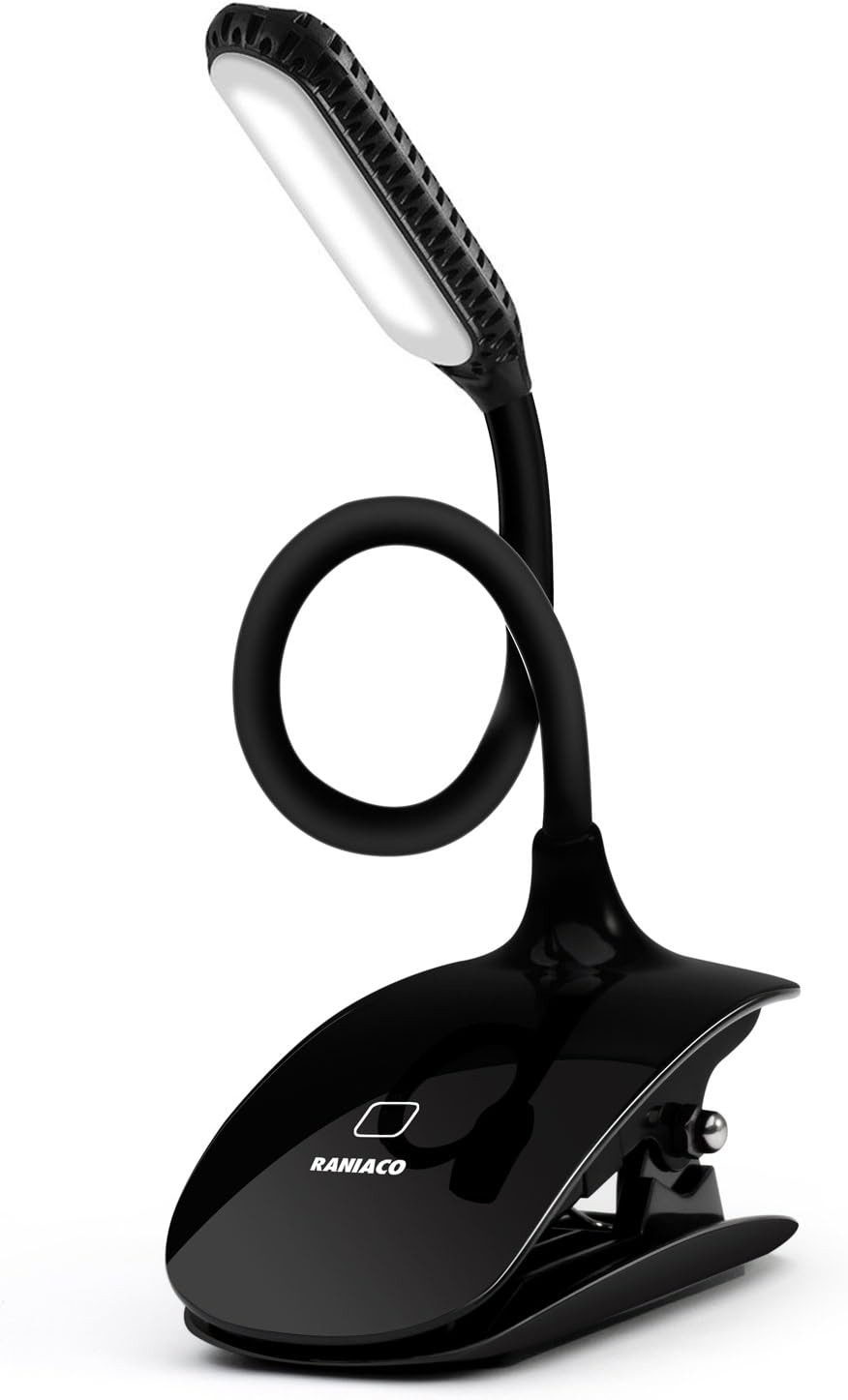 Patapata# Flexible Clip-On LED Desk Lamp