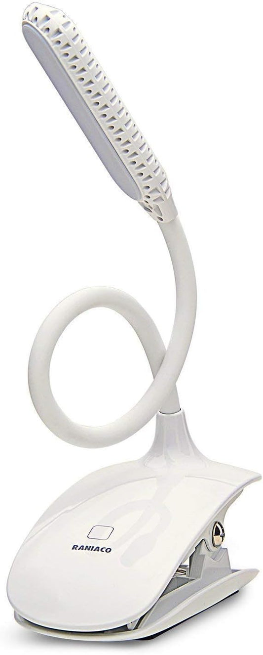 Patapata# Flexible Clip-On LED Desk Lamp