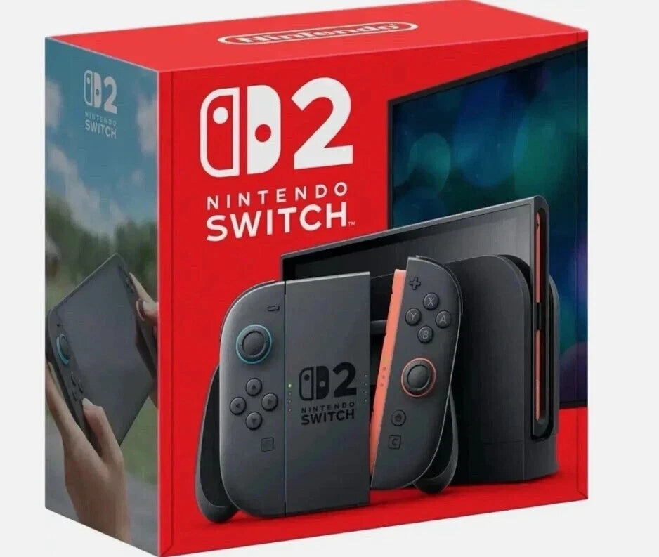 Patapata# Nintendo Switch 2 - System Console Handheld (Blue Red) - BRAND NEW