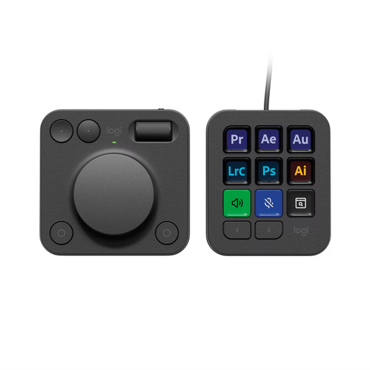 Patapata# Logitech MX Creative Console – Advanced Productivity Control Device
