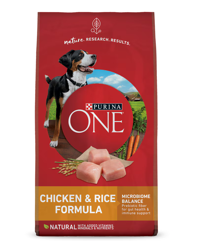 Patapata# Purina ONE Chicken & Rice Dry Dog Food (Adult)