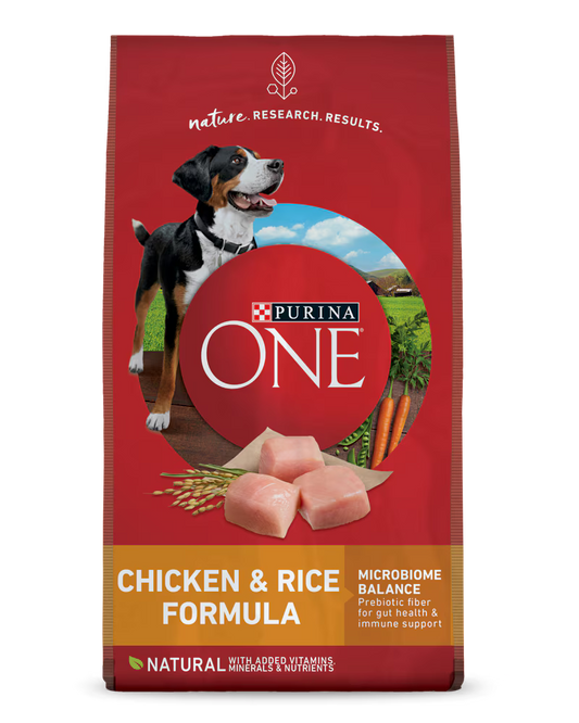 Patapata# Purina ONE Chicken & Rice Dry Dog Food (Adult)