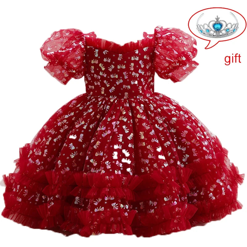 Patapata# Girls Princess Party Dress – Birthday & Evening Wear