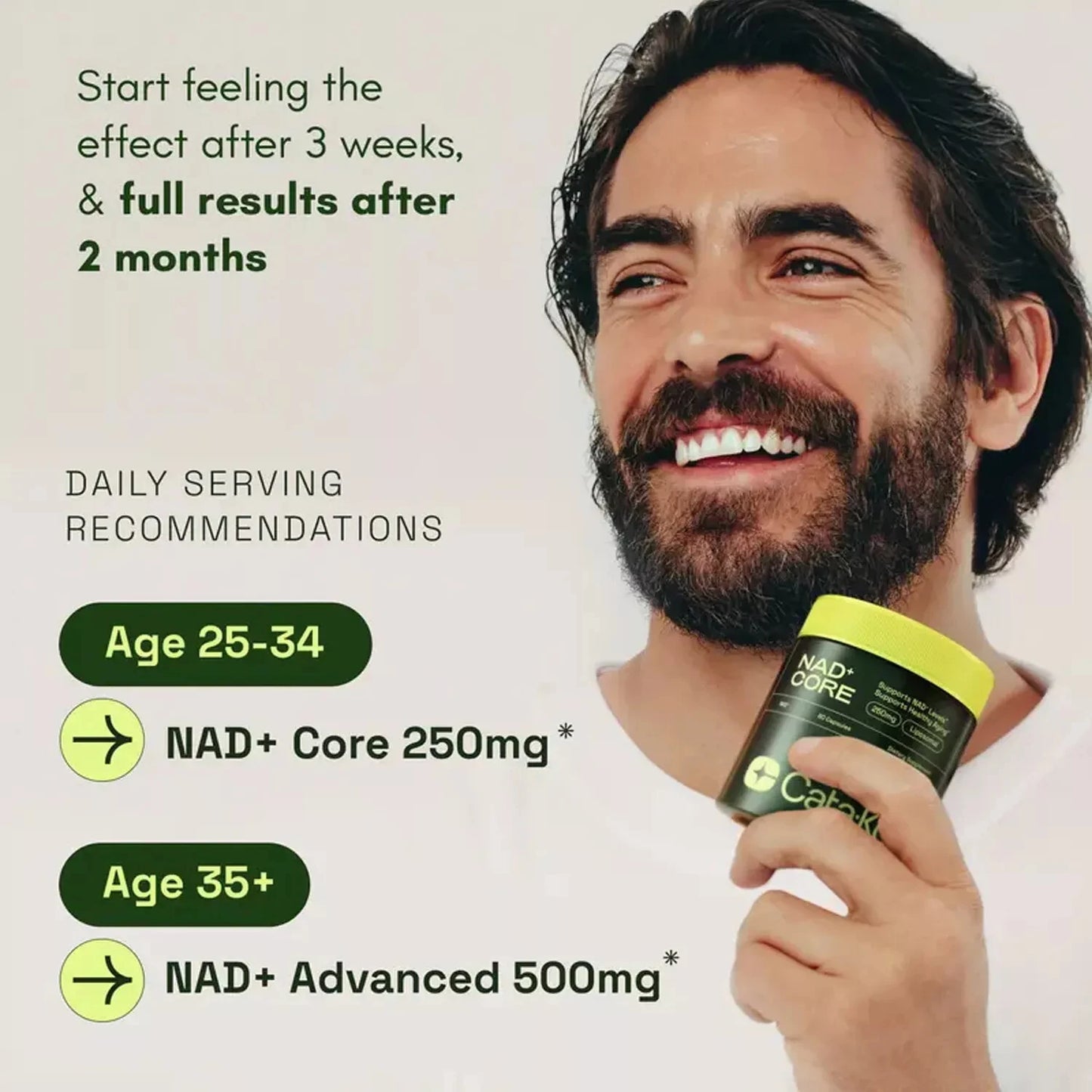 Patapata NAD+ & Resveratrol Capsules – Cellular Energy, Anti-Aging & Skin Support | 120 Capsules