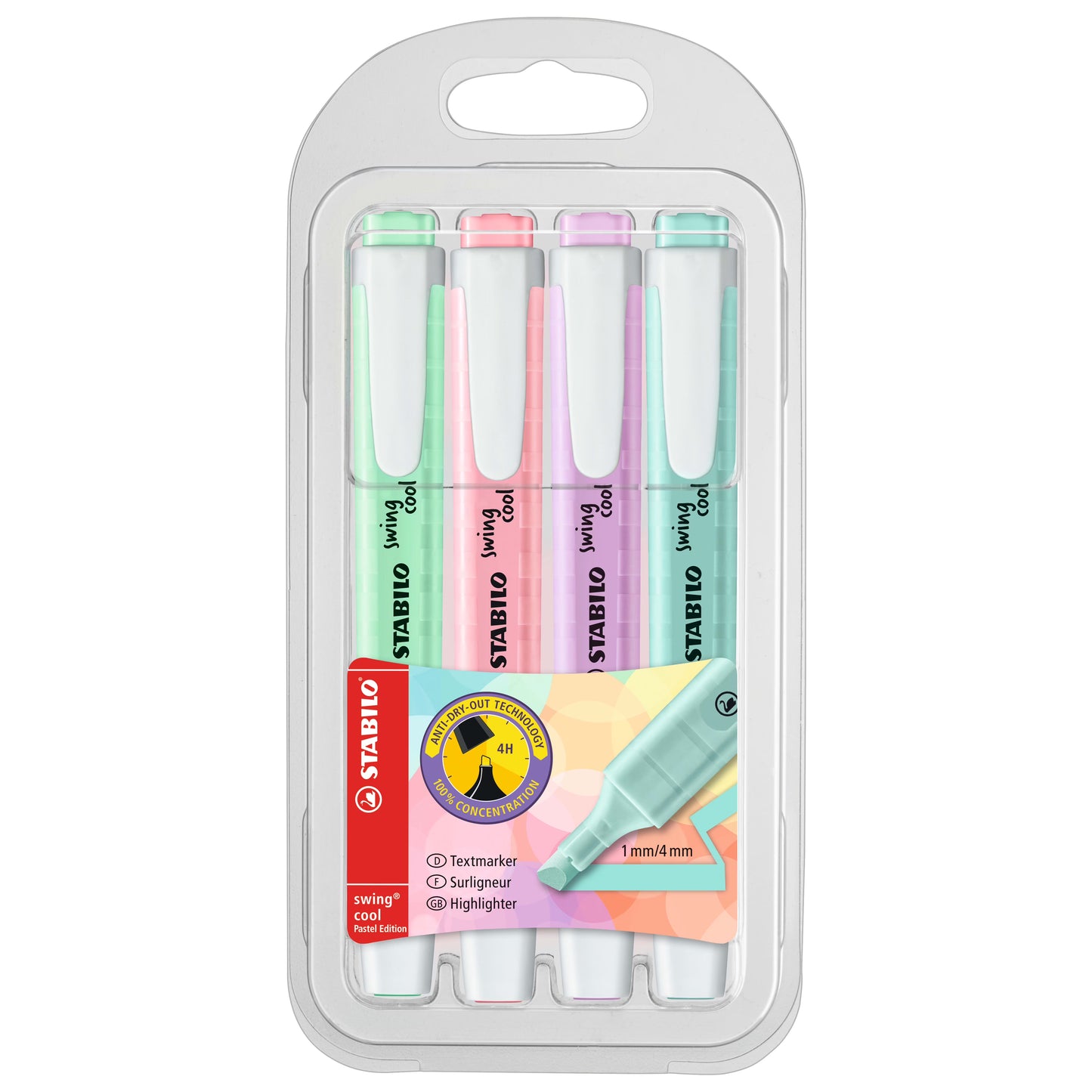 Patapata# STABILO Swing Cool Pastel Highlighter Wallet Set