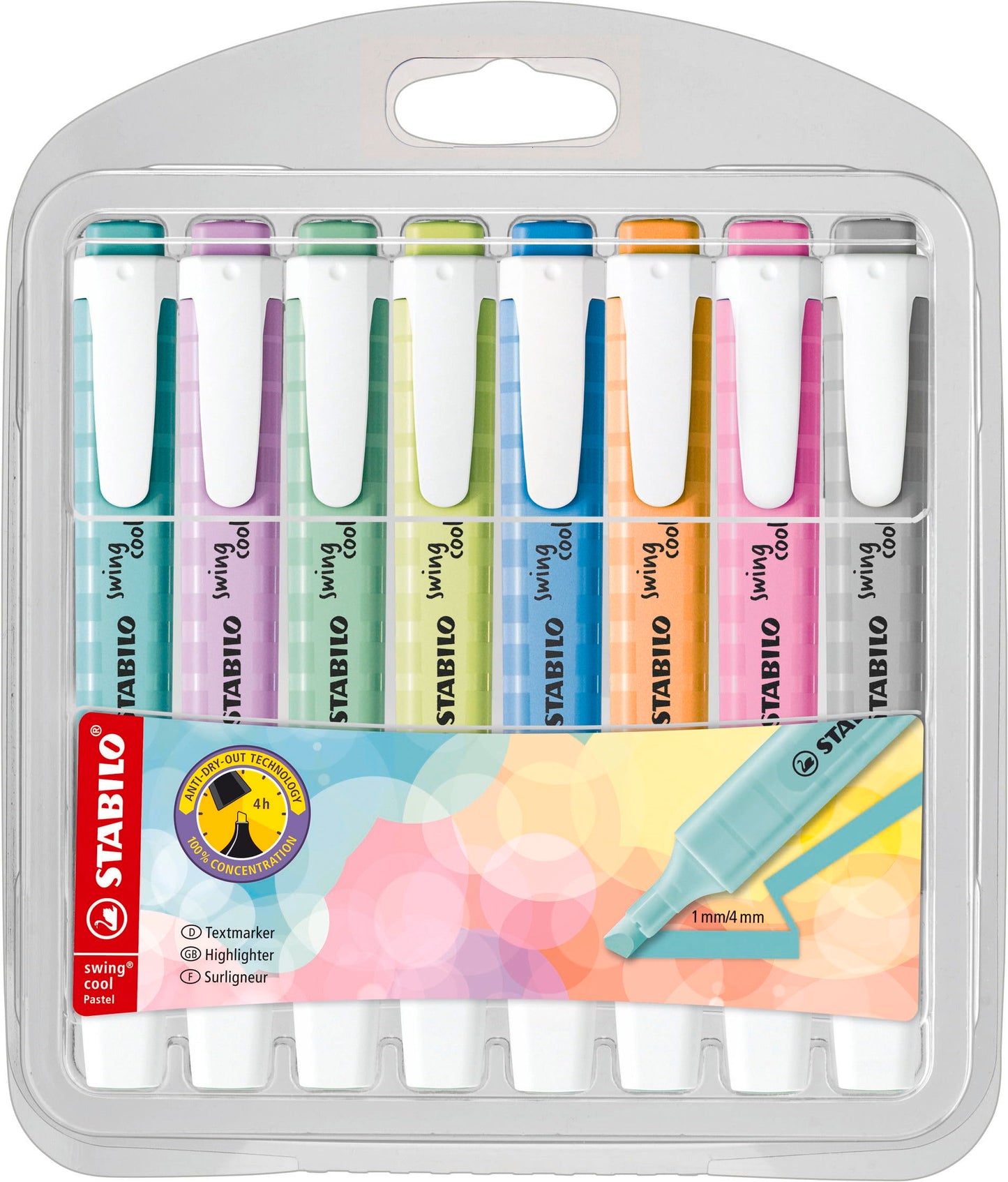 Patapata# STABILO Swing Cool Pastel Highlighter Wallet Set
