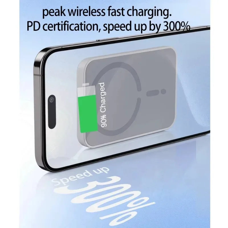 Patapata# ! 100W Magnetic Wireless Car Charger Air Outlet Phone Holder for iPhone 16 15 14 13 12 Pro Max Fast Wireless Car Charging Station