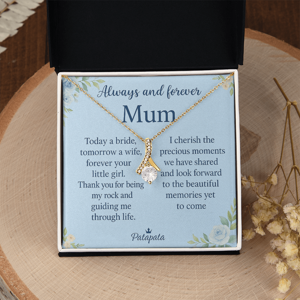 Patapata# Alluring Beauty Necklace ( Yellow & White Gold Variants )1