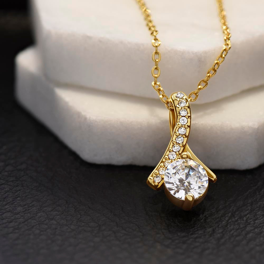 Patapata# Alluring Beauty Necklace ( Yellow & White Gold Variants )1