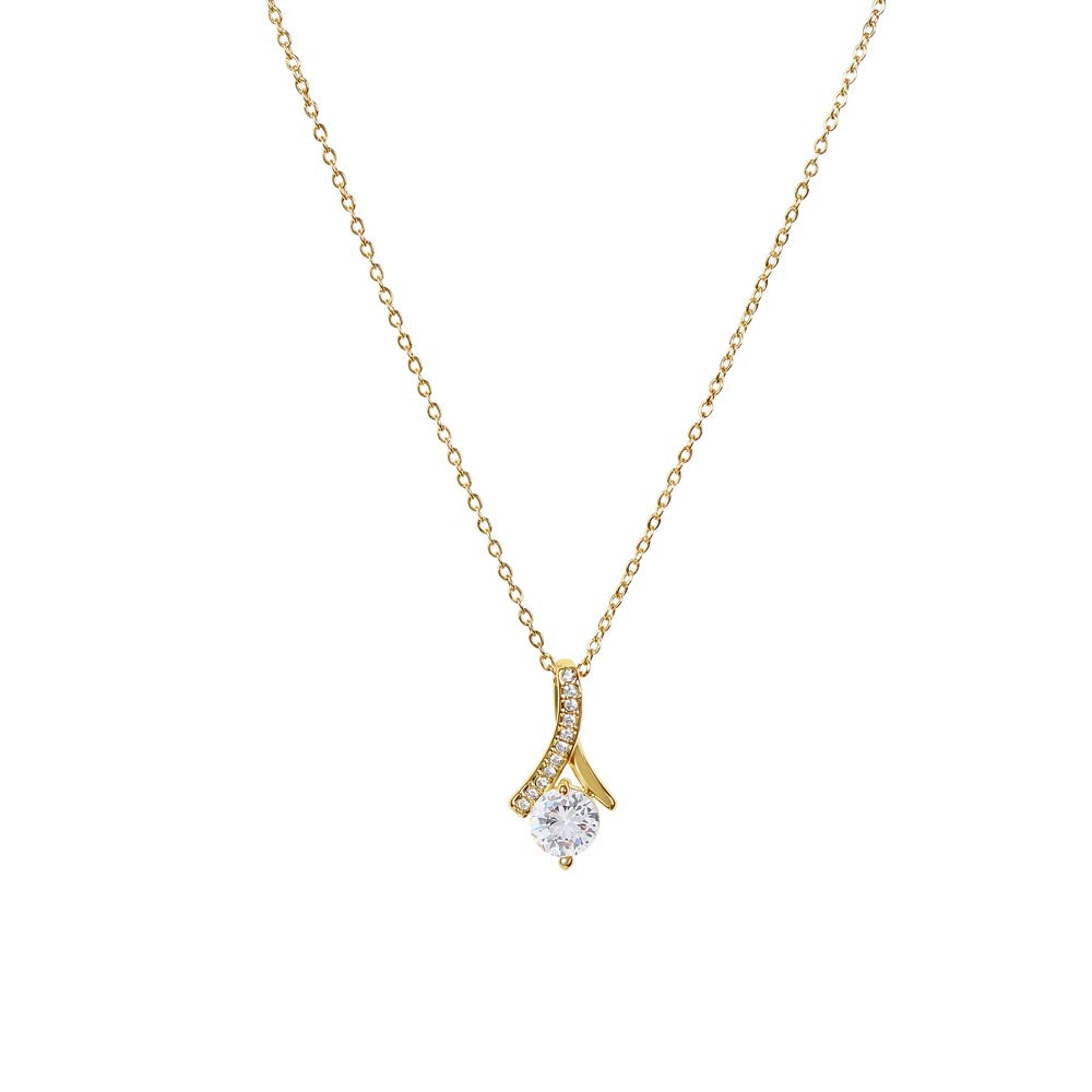 Patapata# Alluring Beauty Necklace ( Yellow & White Gold Variants )