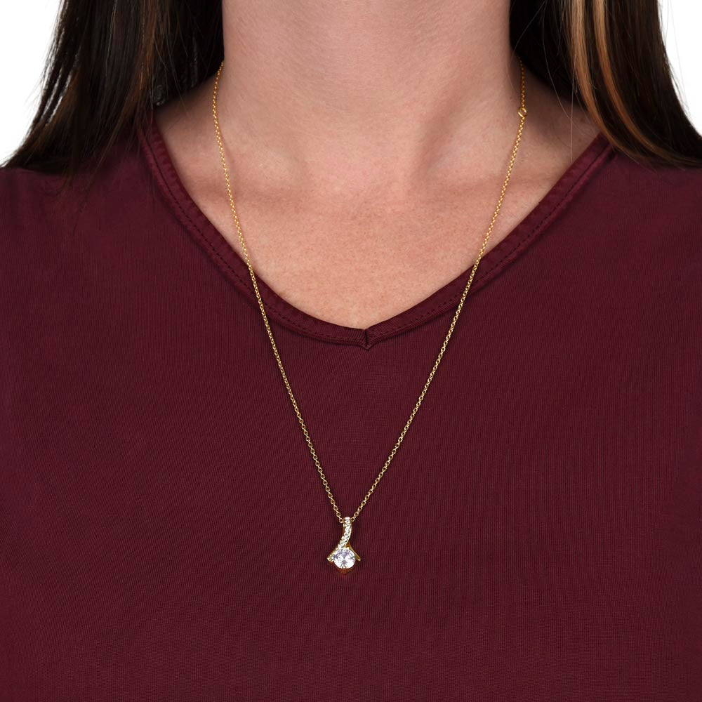 Patapata# Alluring Beauty Necklace ( Yellow & White Gold Variants )1